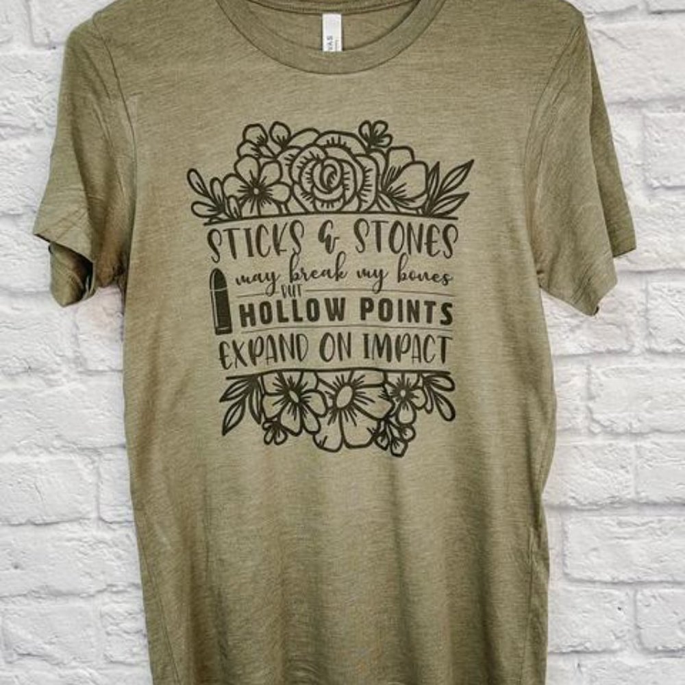 STICKS & STONES Handmade Graphic Tee - Picture 5 of 6